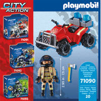 PLAYMOBIL 71090 BRANDWEER SPEED QUAD