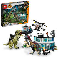 LEGO Jurassic World: Dominion Giganotosaurus & Therizinosaurus aanval