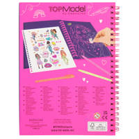 TOPModel neon Doodle kleurboek met neon stiften productafbeelding 7