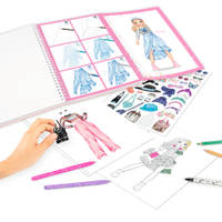 TOPModel kleurboek met kleurpotloden productafbeelding 4