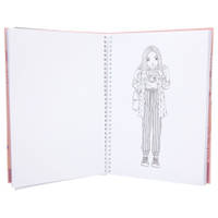 TOPModel kleurboek met kleurpotloden productafbeelding 2
