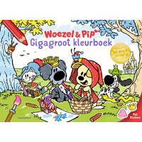 Woezel & Pip gigagroot kleurboek