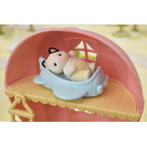 Sylvanian Families baby ballon speelhuisje productafbeelding 8