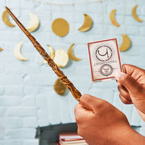 Wizarding World Harry Potter toverstaf met spreukkaart Hermelien Griffel - 30 cm productafbeelding 7