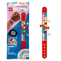 LEGO DOTS regenboog armband met bedeltjes 41953