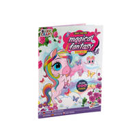 Grafix Magical Fantasy unicorn stickerboek - 200 stickers
