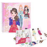 TOPModel Dress Me Up stickerboek Main Image - 1