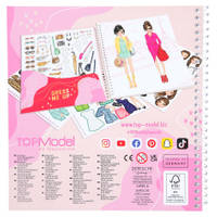 TOPModel Dress Me Up stickerboek productafbeelding 7