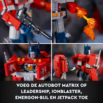 LEGO Icons Transformers: Optimus Prime 10302 productafbeelding 9