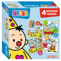 Bumba 4-in-1 puzzelset 4 seizoenen 4 + 6 + 9 + 16 stukjes productafbeelding 2