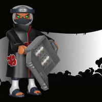 PLAYMOBIL Naruto figuur Kakazu 71102 productafbeelding 4