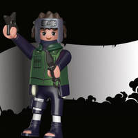 PLAYMOBIL Naruto figuur Yamato 71105 productafbeelding 4