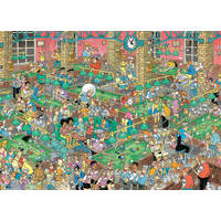Jumbo Jan van Haasteren puzzel Krijt op tijd - 1000 stukjes productafbeelding 2