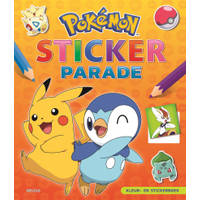 Pokémon Sticker Parade kleur- en stickerboek