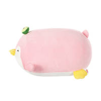 Miniso pluchen Liggende pinguïn met avocado - roze Main Image - 1