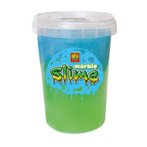 SES Creative Marble slime - groen en blauw