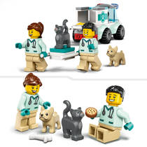 LEGO CITY dierenarts reddingswagen 60382 Main Image - 4