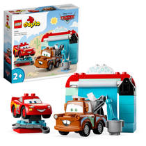 LEGO DUPLO Disney Cars Bliksem McQueen en Takel wasstraatpret 10996