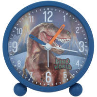 Dino World wekker - blauw