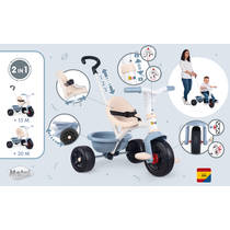 Smoby Be Fun driewieler - zachtblauw productafbeelding 3