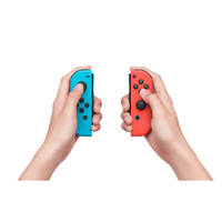 Nintendo Switch - blauw/rood Main Image - 4