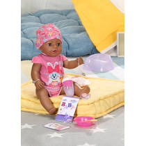 BABY born Magic Girl meisjespop bruine ogen - 43 cm productafbeelding 5