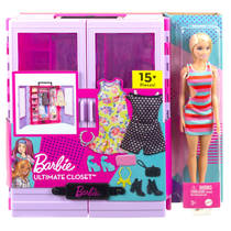 Barbie Super kledingkast speelset met pop productafbeelding 3