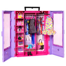 Barbie Super kledingkast speelset met pop productafbeelding 5