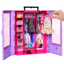 Barbie Super kledingkast speelset met pop productafbeelding 6