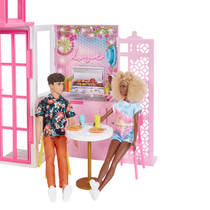 Barbie vakantiehuis met pop productafbeelding 7