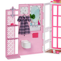 Barbie vakantiehuis met pop productafbeelding 6