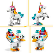 LEGO Creator 3-in-1 magische eenhoorn 31140 productafbeelding 5