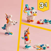 LEGO Creator 3-in-1 magische eenhoorn 31140 productafbeelding 7