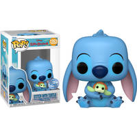 Funko Pop! figuur Disney Lilo & Stitch Stich met schildpad Main Image - 1