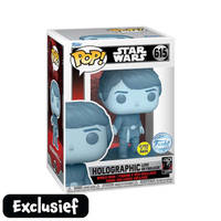 Funko Pop! figuur Star Wars Return of the Jedi Holographic Luke Skywalker GITD