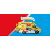 PLAYMOBIL City Life ambulance met licht en geluid 71202 productafbeelding 7
