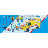 PLAYMOBIL City Life ambulance met licht en geluid 71202 productafbeelding 6