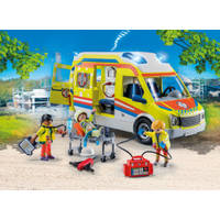 PLAYMOBIL City Life ambulance met licht en geluid 71202 productafbeelding 9