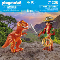 PLAYMOBIL 71206 AVONTURIER MET T-REX