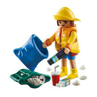 PLAYMOBIL SpecialPLUS milieuactivist 71163 productafbeelding 3