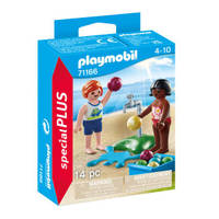 PLAYMOBIL SpecialPLUS kinderen met waterballonnen 71166 productafbeelding 3