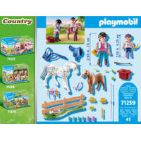 PLAYMOBIL SP 71259 PAARDENVERZORGING