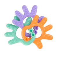 Playgro rammelaars cadeauset pols-voet jungle 7-delig productafbeelding 3