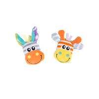 Playgro rammelaars cadeauset pols-voet jungle 7-delig productafbeelding 4