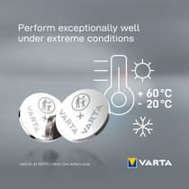 VARTA Lithium Coin CR2032 knoopcel batterij 2-delig productafbeelding 5