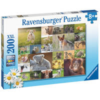 Ravensburger XXL puzzel schattige babydieren - 200 stukjes