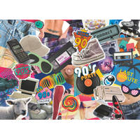 Ravensburger puzzel de jaren 90 - 1000 stukjes productafbeelding 2