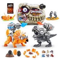 Smashers Dino Island T-Rex dinokop productafbeelding 2