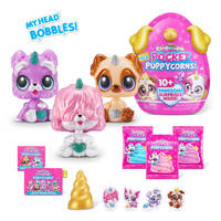 Rainbocorns Pocket Puppycorns Bobble Head figuur 3-pack productafbeelding 4