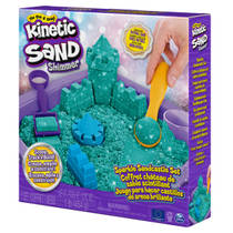 Kinetic Sand glinsterend zandkasteel speelset productafbeelding 3